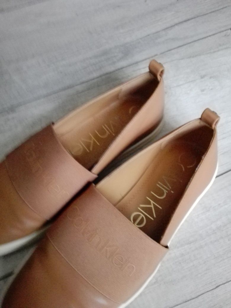 Calvin klein oryginalnbuty półbuty mokasyny rozm 38