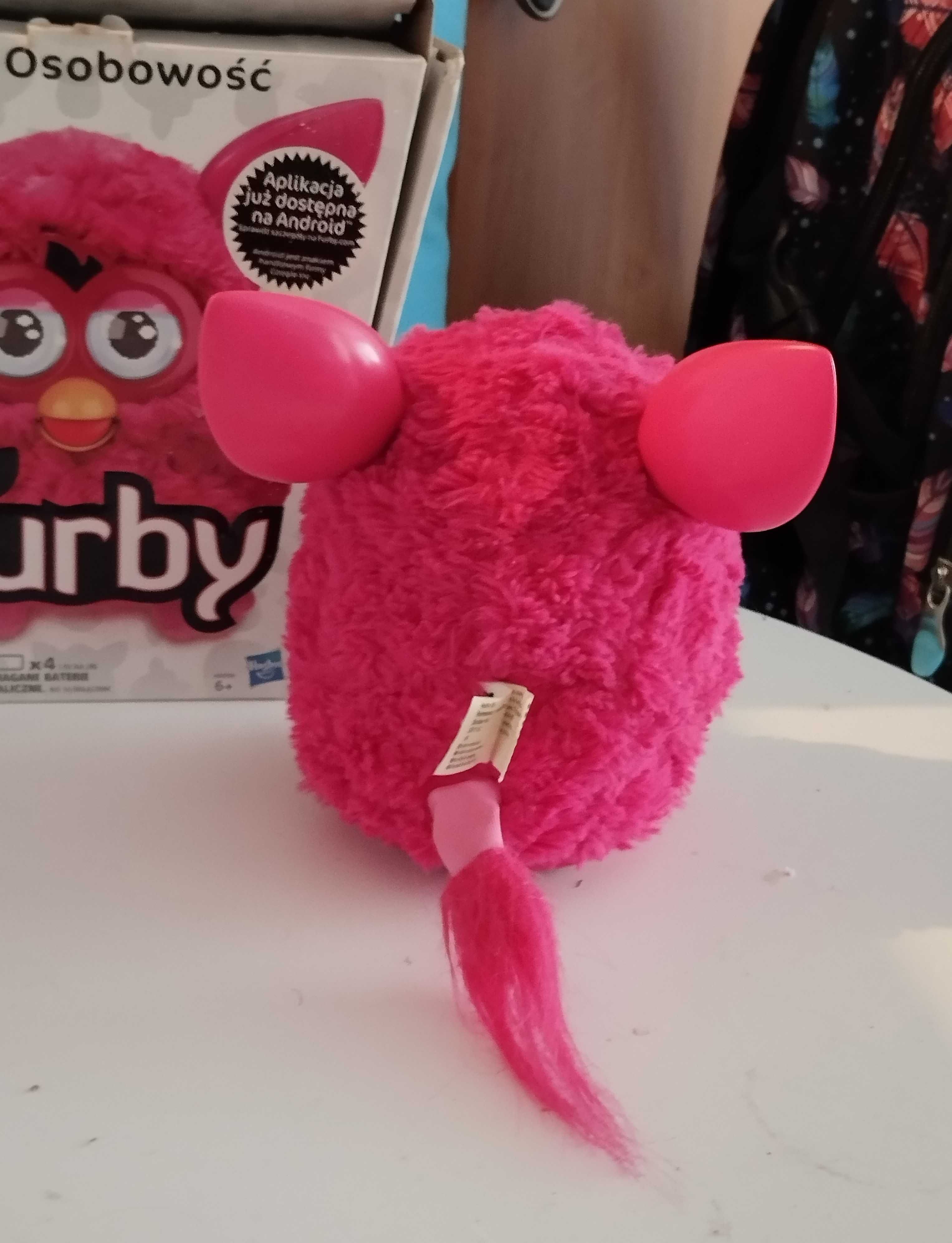 HASBRO FURBY pink interaktywny A0008 - j.polski , stan BDB