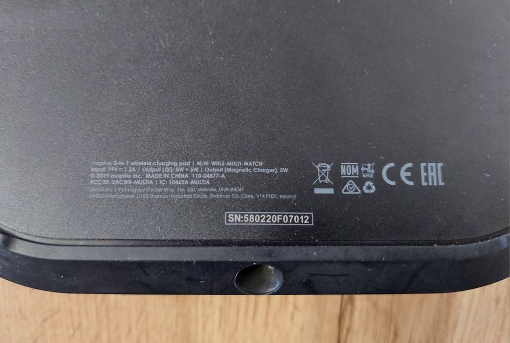 Ładowarka indukcyjna mophie 3 in 1