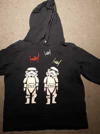 Bluza dziecieca bawelniana Star Wars 4-6lat H&M