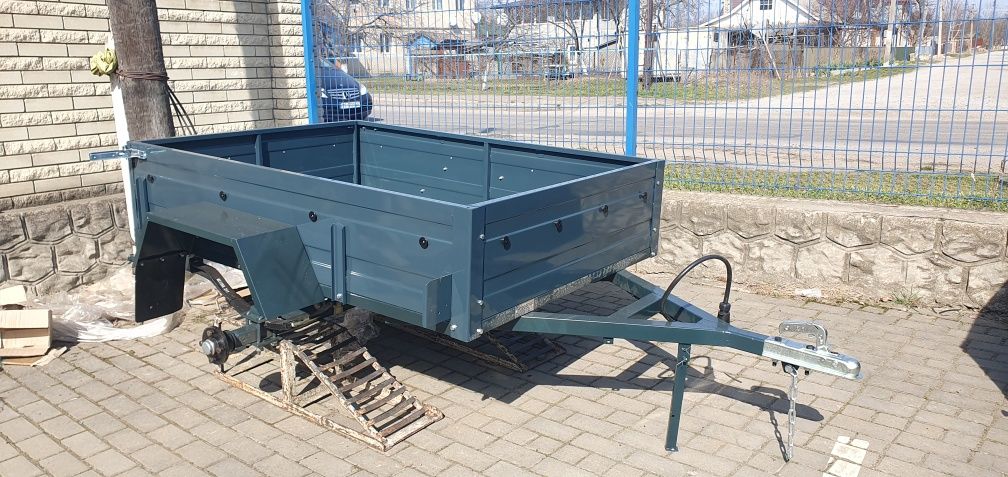 Причіп автомобільний амс550. 1.7х1.2м. Кредит. Прицеп.