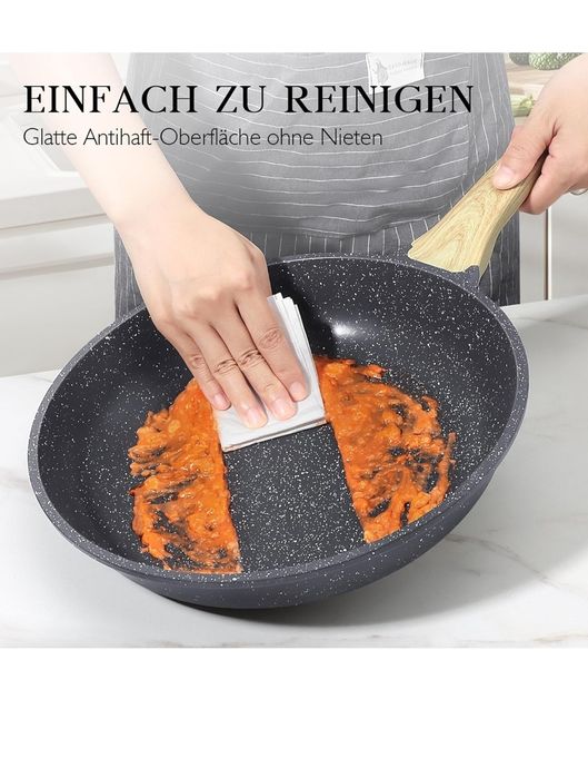 GiPP Patelnia 28 cm, nieprzywierająca patelnia