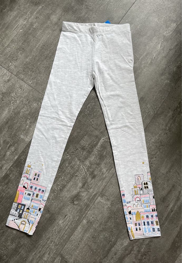 Nowe legginsy dla dziewczynki rozmiar 134 cm