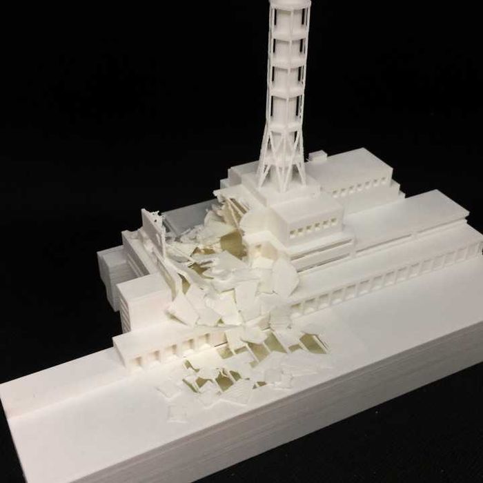 Чернобль макет 3d печать stalker