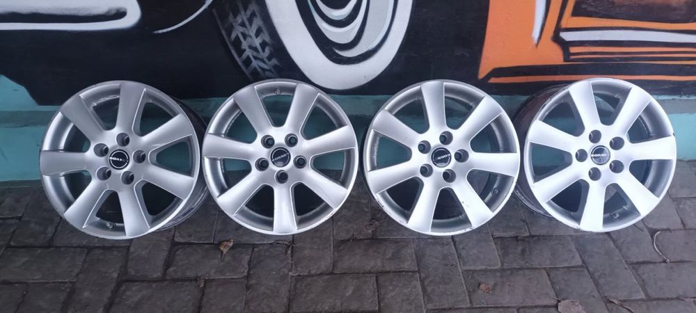 Диски титанові R-16/5/112 BORBET стан нових НОві