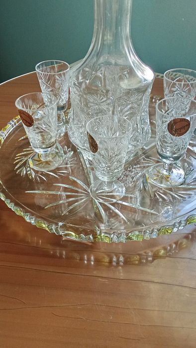 Karafka i Kieliszki Krystyna