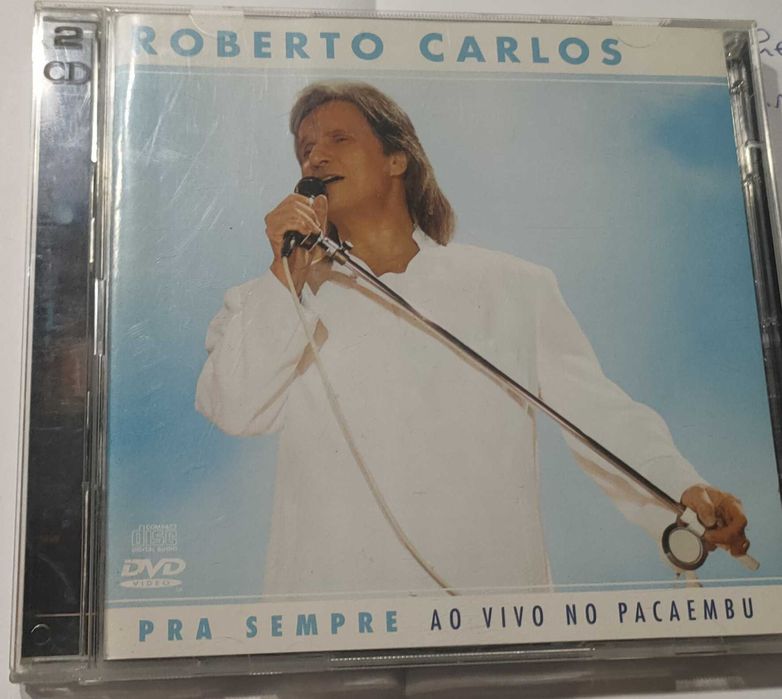 Cd duplo Roberto Carlos Para Sempre" Ao Vivo no Pacaembu