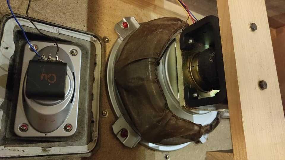 BIAŁY kruk- Telefunken  L 645 z 1966r -16 OHM