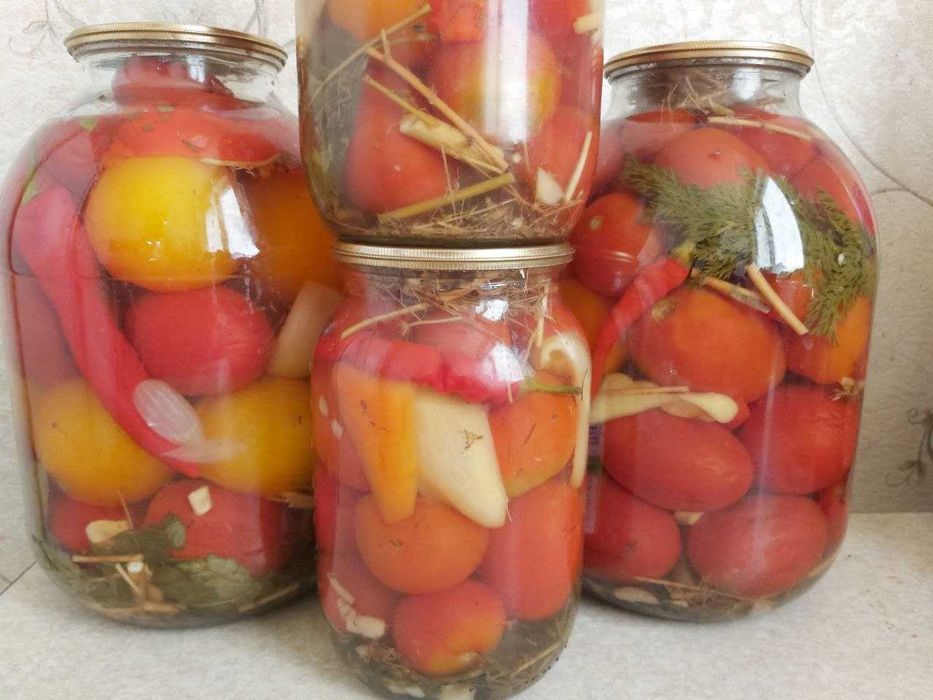 Лечо 2 вида сл.перец в томатном соке из красных или желтых помидор2025