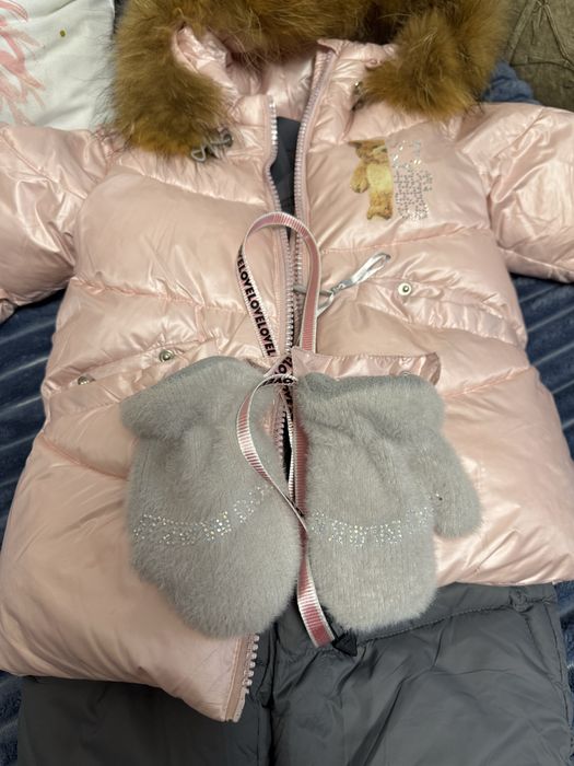 Зимний комбенизон для девочки