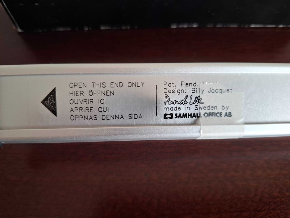 Furador de papel de 6 furos