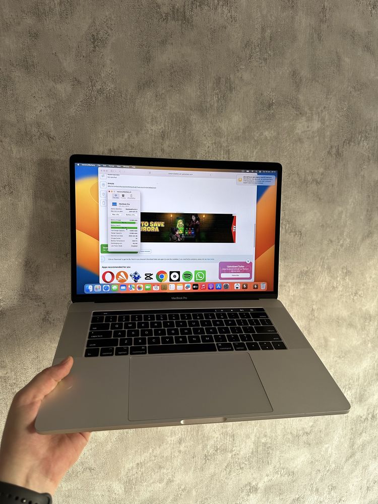 MacBook Pro 15” A1707 / Core i7 / 16GB / SSD 2TB
