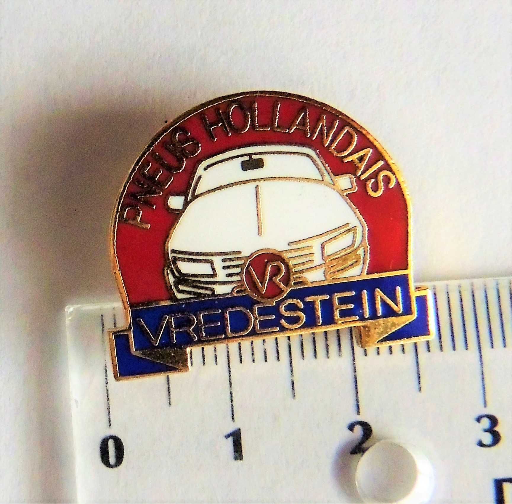 pin opony Vredestein tyres logo metal emalia