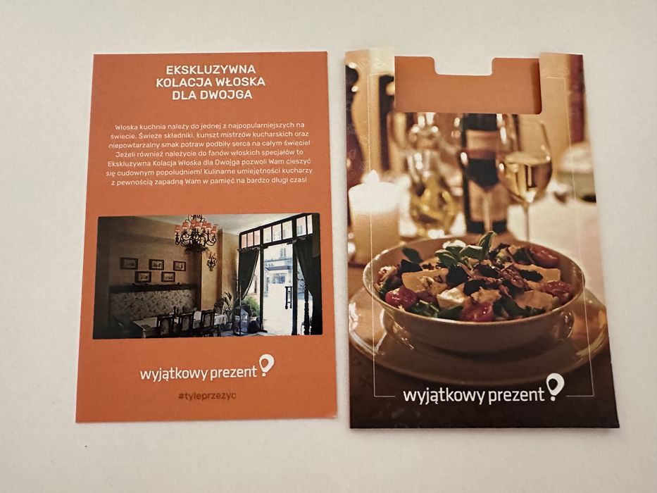 Wyjątkowy Prezent 250,- Mollini - Włoska Restauracja