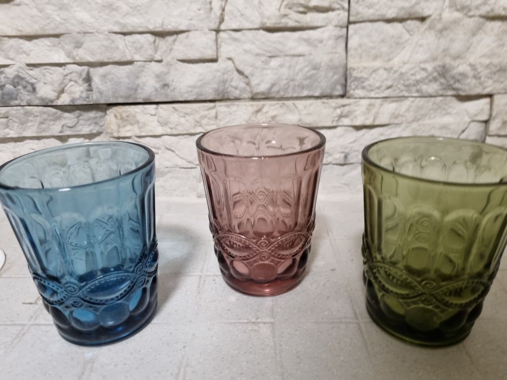 Tognana komplet szklanki kolorowe
