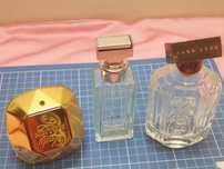 po perfumach puste buteleczki 3szt PACO RABANNE ETERNITY HUGO BOSS