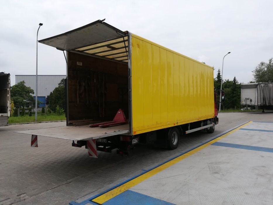 Transport ciężarowy solówka ciężarówka 5,8 ton firanka winda 1,5t