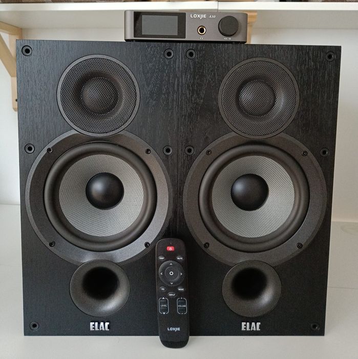 Kolumny Elac Debut B6.2 + DAC Loxjie A30 + sub yamaha- gotowy zestaw