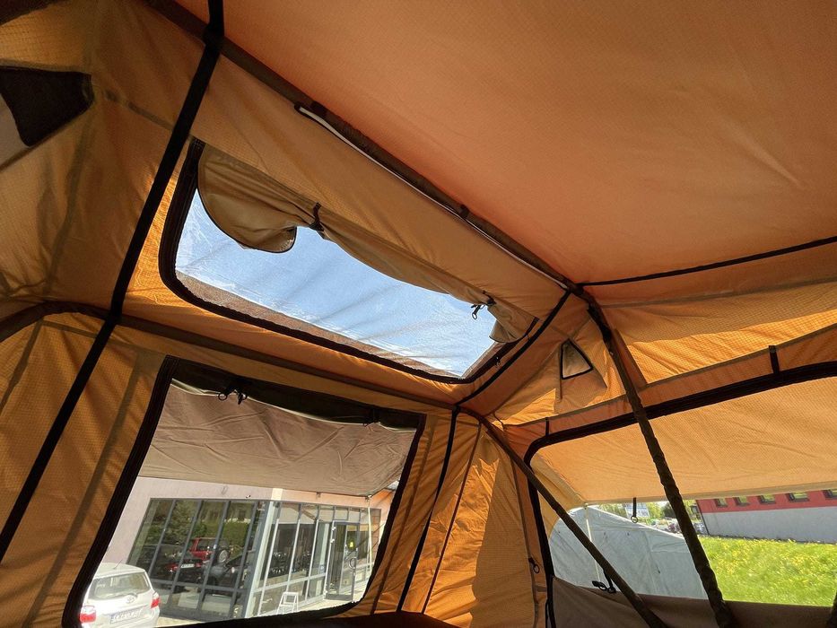 Namiot dachowy ALASKA 160 cm 4 osobowy beżowy