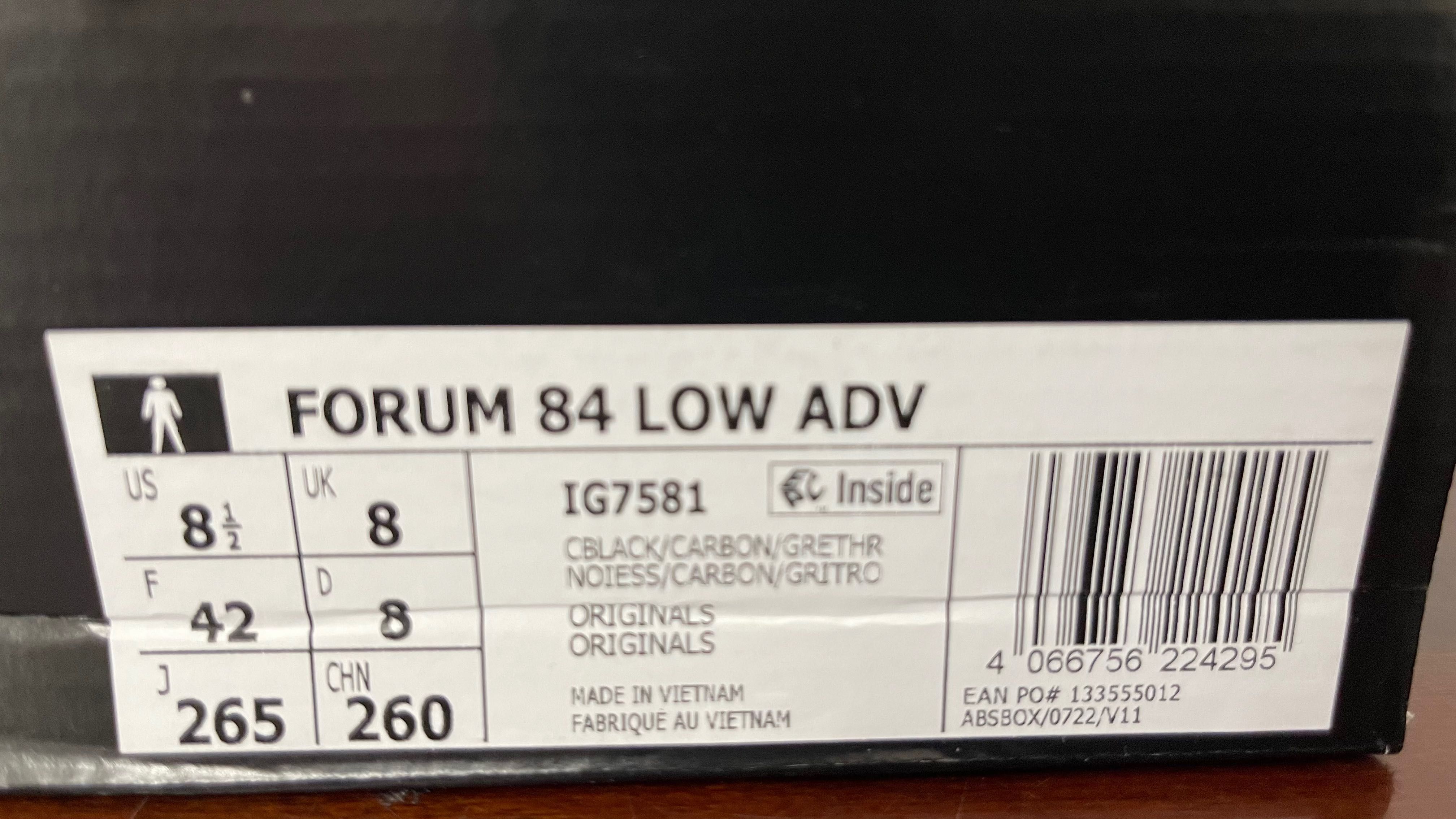 Adidas Forum 84 Low ADV roz. 42