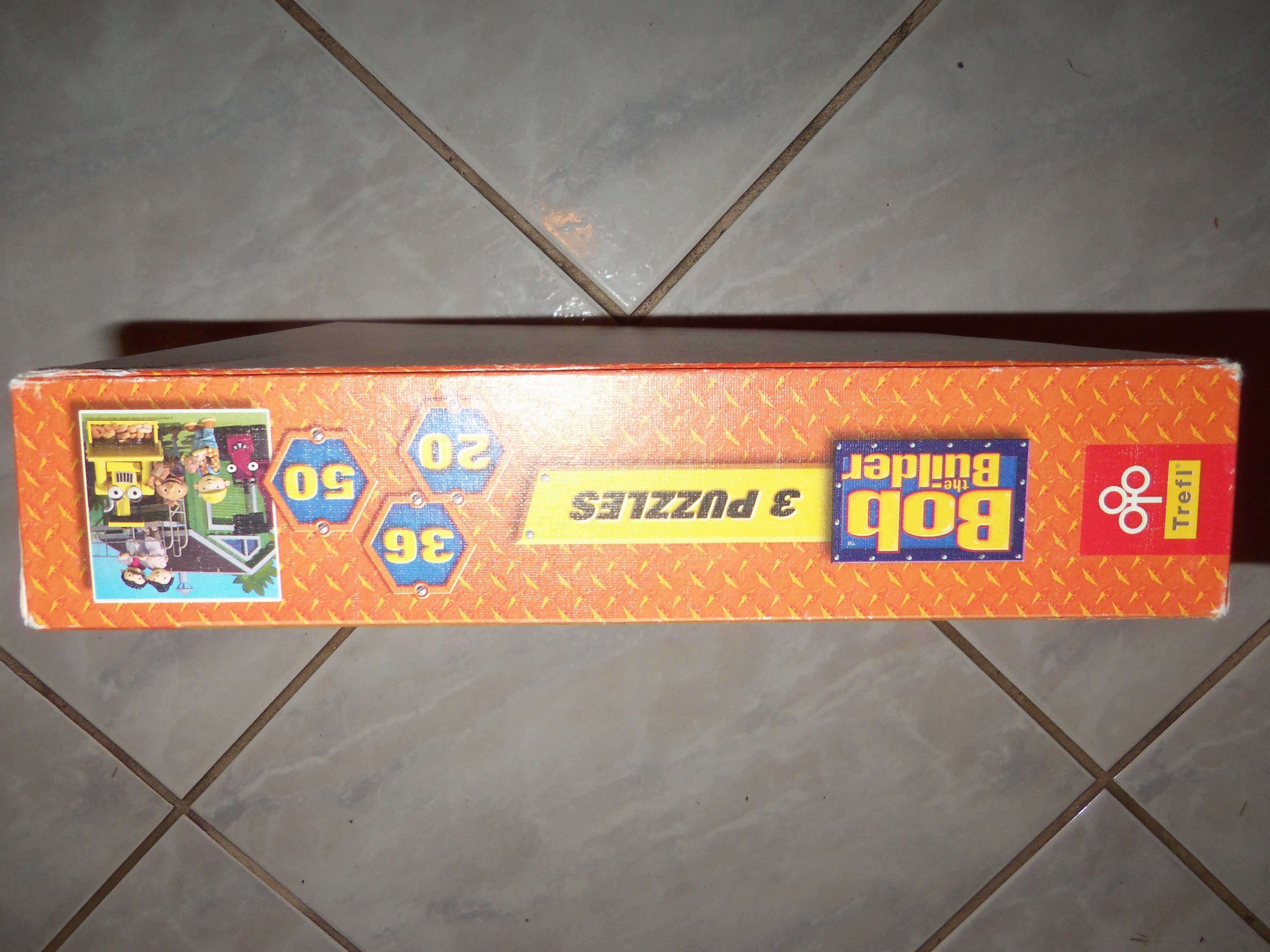 Bob budowniczy (Bob the builder) , puzzle 20, 36, 50-elementów