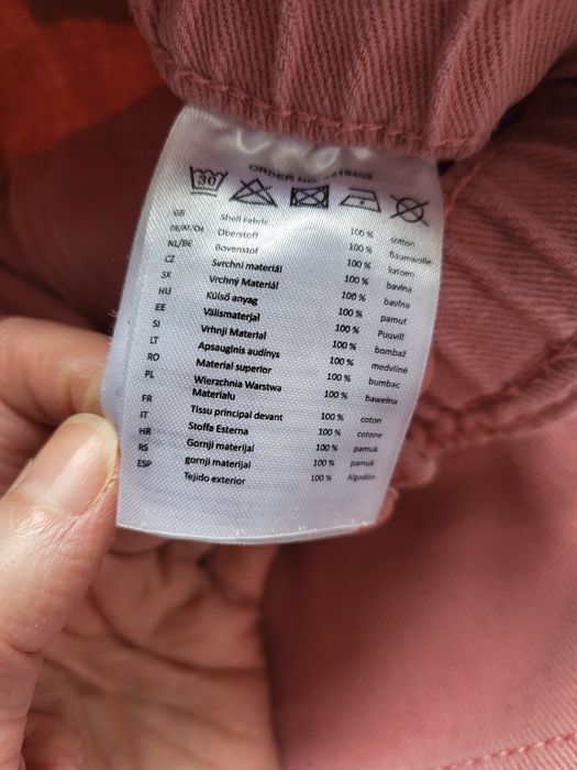 Spódniczka spódnica dżinsowa roz. 116 cargo