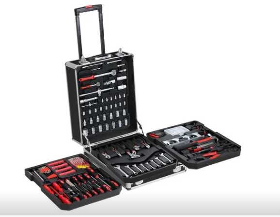 Ferramentas  com 899 peças com fechadura, Entrega Grátis ate 15Qmt