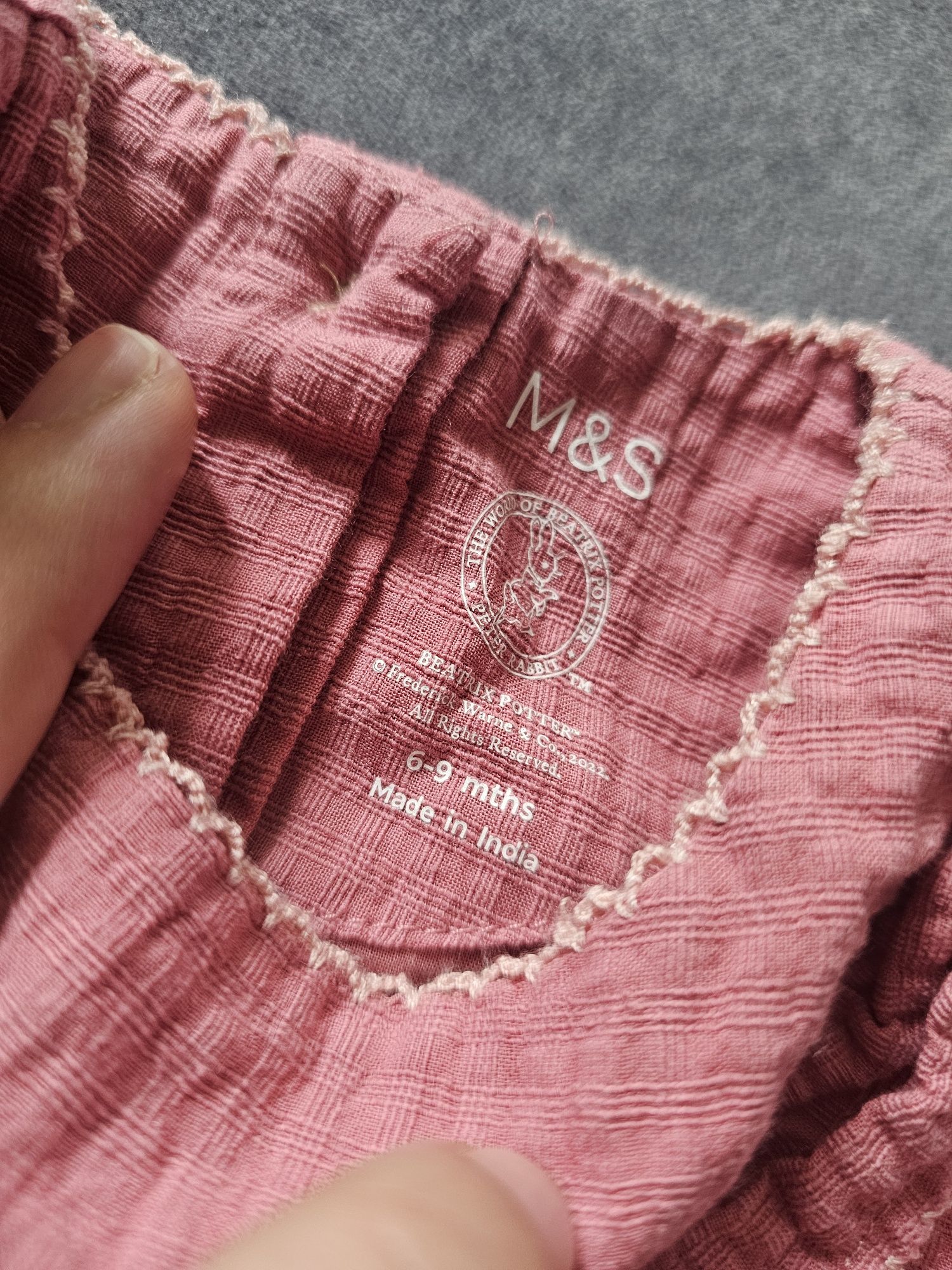M&S Sukieneczka w stylu boho 6-9m