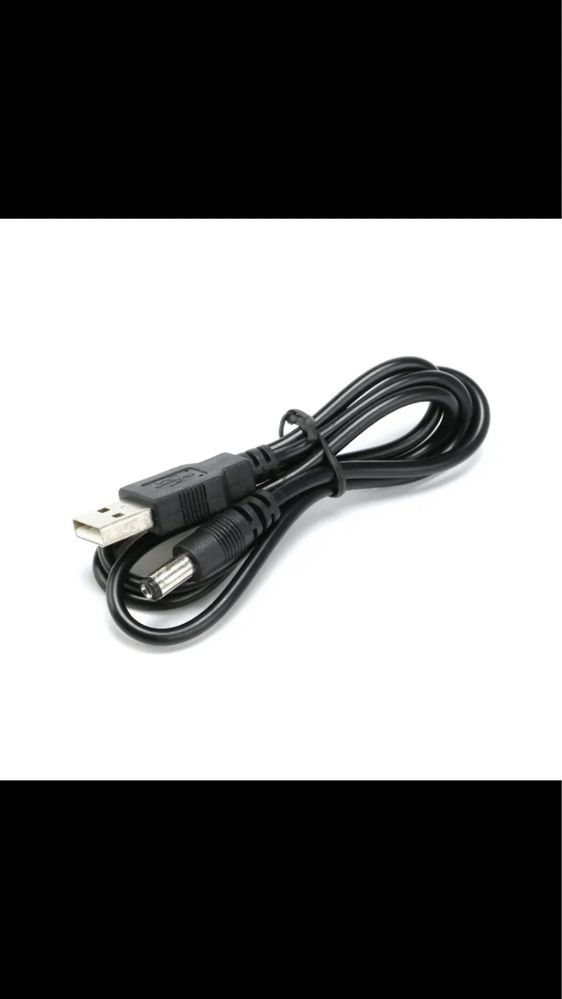 Кабель питания USB 2,0 для DC 5,5 мм x 2,1 мм