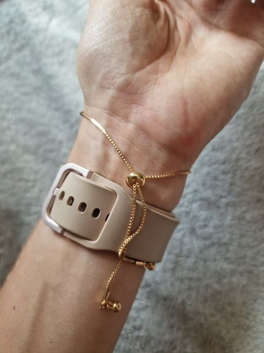 Złota bransoletka asos na ślub biżuteria