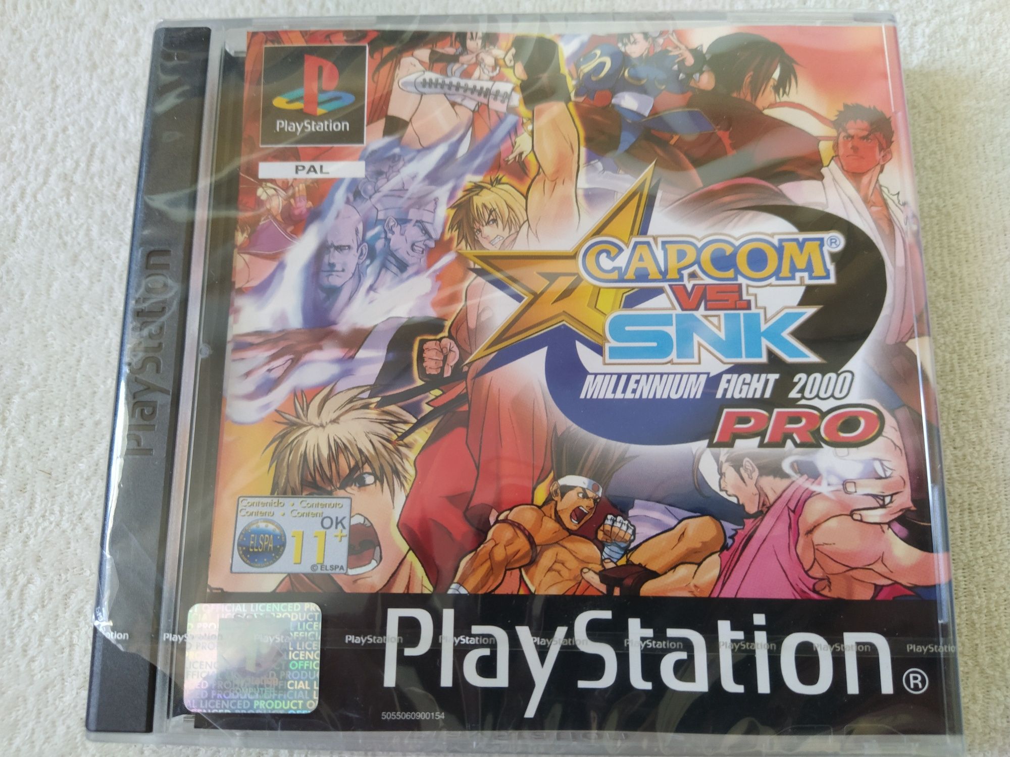 Ps1 psx one PlayStation Capcom vs SNK Millennium eng FOLIA pasek sony