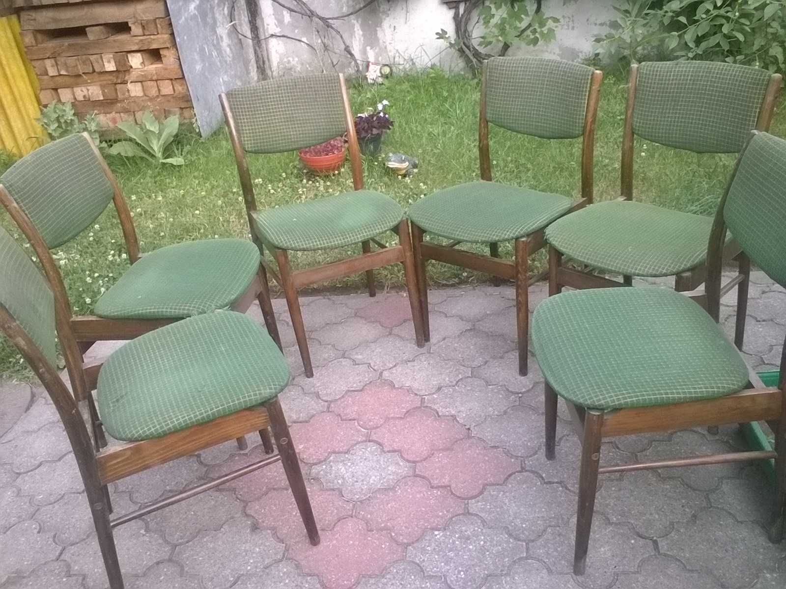 Krzesła kuchenne bukowe 6 sztuk