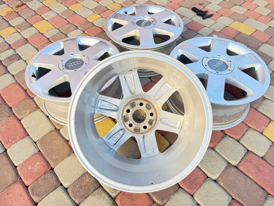 Тітанові діски Luxor 5*100 R17 VW Golf 4-Skoda rapid-faBia-Audi 3