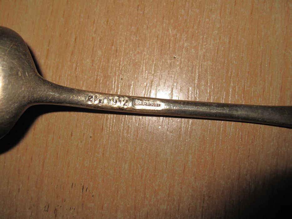 Ложки и вилки, посеребрение, нач.20 в.,Австро-Венгр. и Германия, 4 шт.