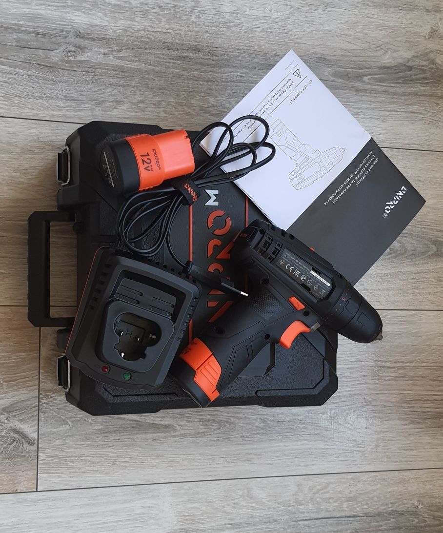 Продам дрель шуруповерт Dnipro-M CD-12CX Compact .