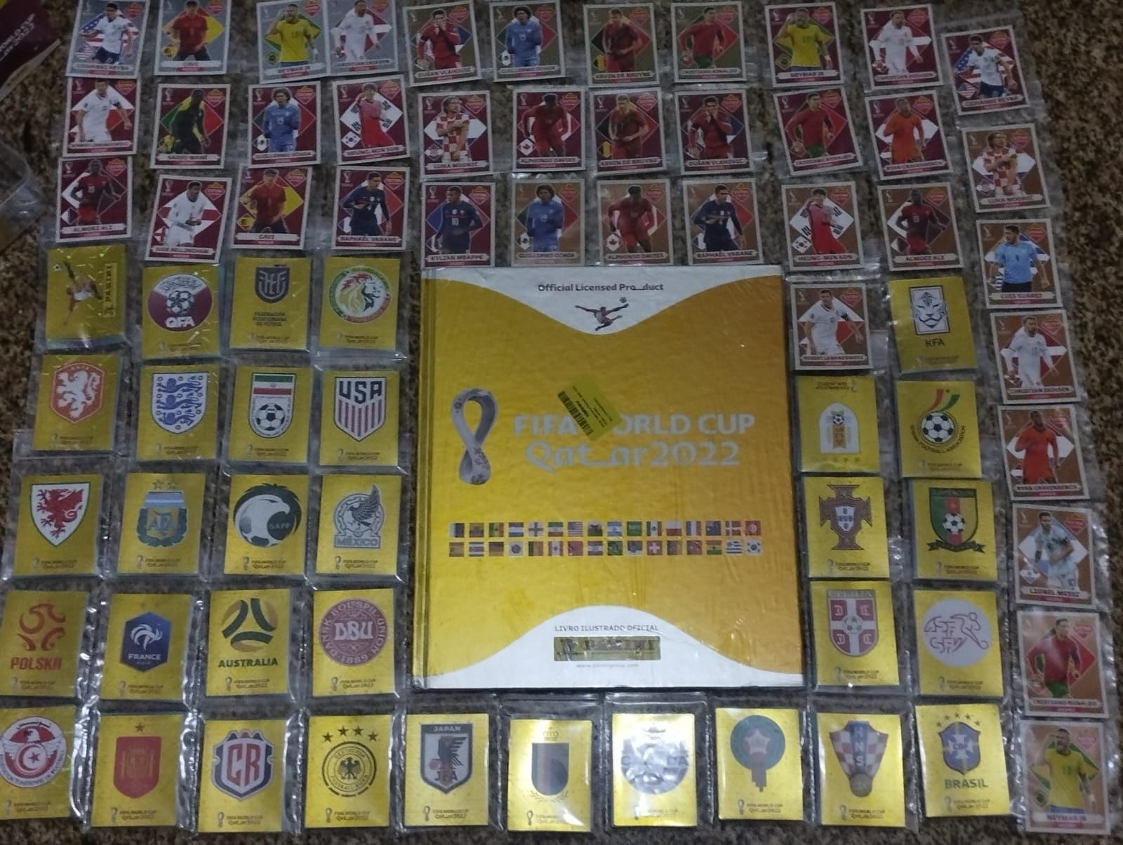 Cromos qatar Mundial 2022