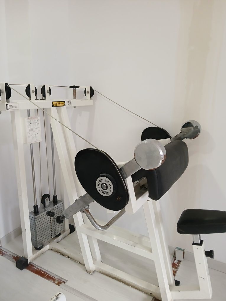 Technogym Isotonic Bicep Curl branca