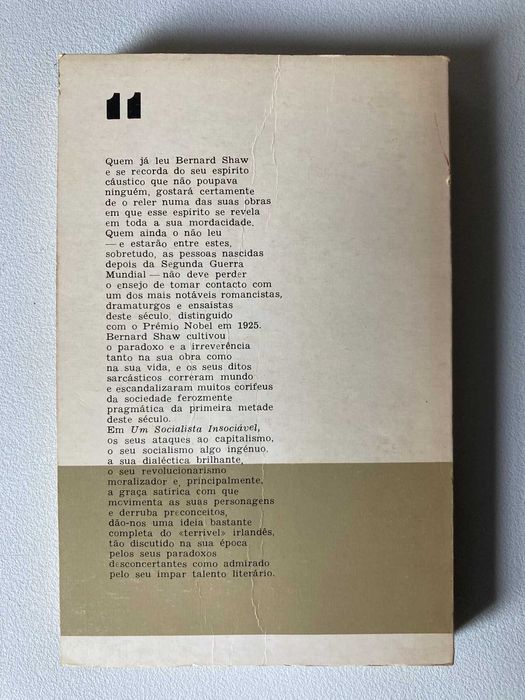 Um Socialista Insociável, de Bernard Shaw