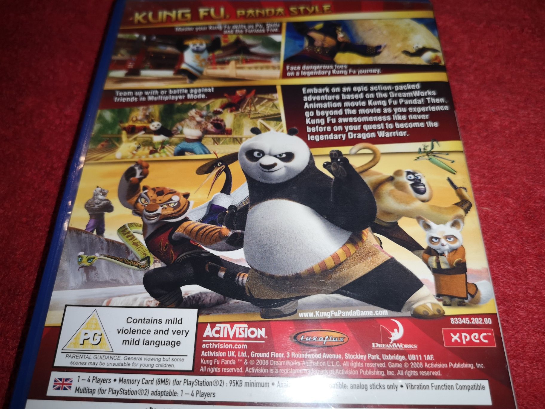 Kung Fu Panda PS2 gra ANG (stan bdb-) kioskzgrami Ursus sklep