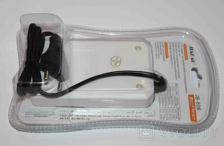 Универсальное зарядное устройство для батареек AAA AA Jiabao JB-806