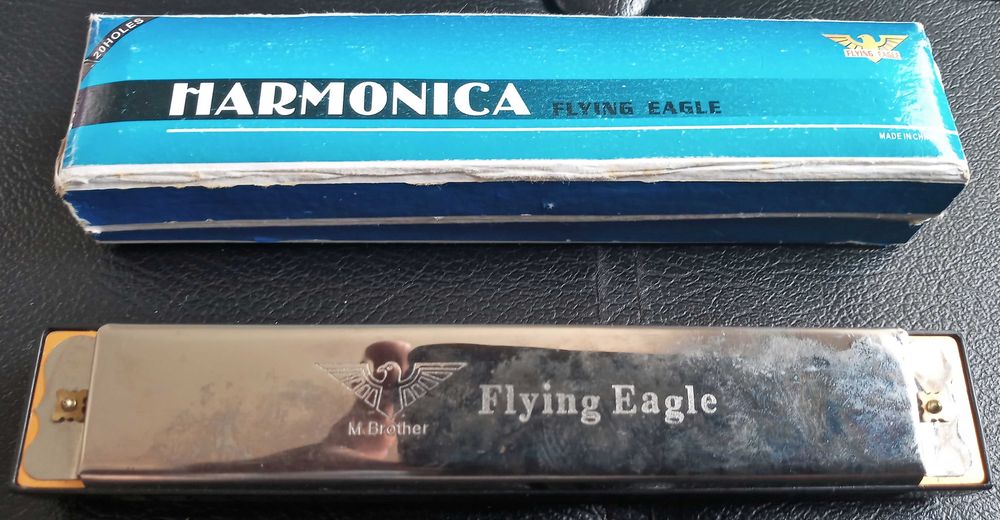 Harmónica Semi-Profissional Antiga Brinquedo