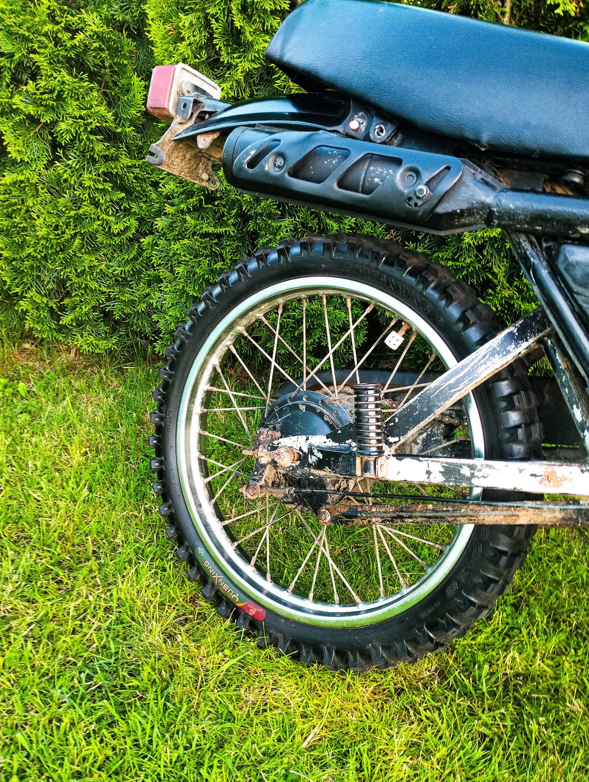 Cross Yamaha DT 80 Enduro Japoński Motocykl Klasyk 80cc 2T Manual
