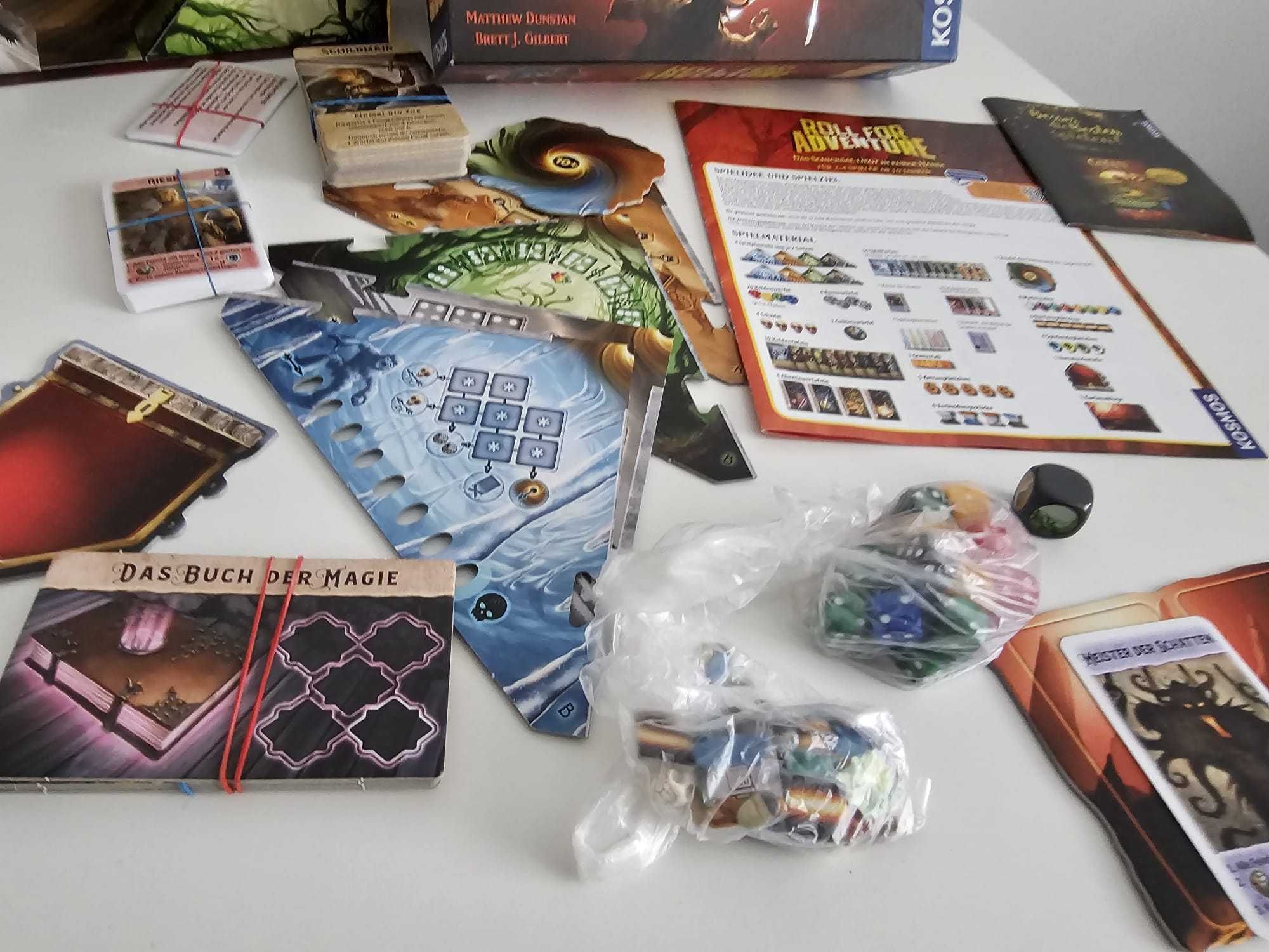 Roll for Adventure gra planszowa niemiecka