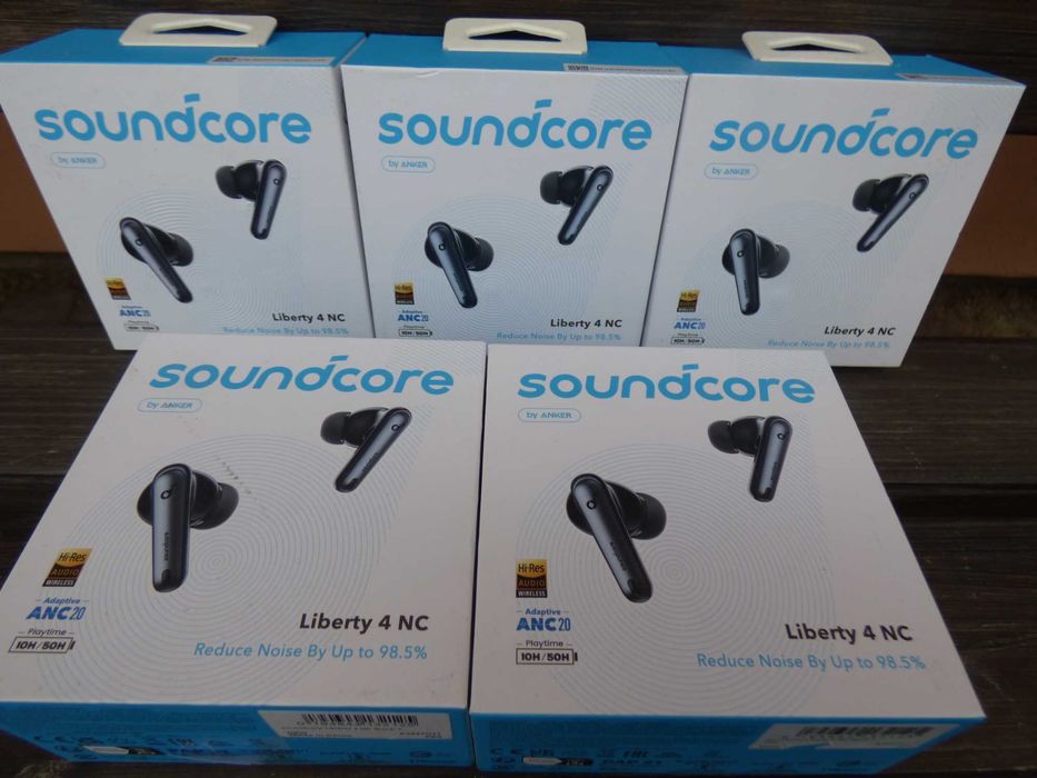 Електрошрот Навушники Anker SoundСore Liberty 4 NC Black оригінал