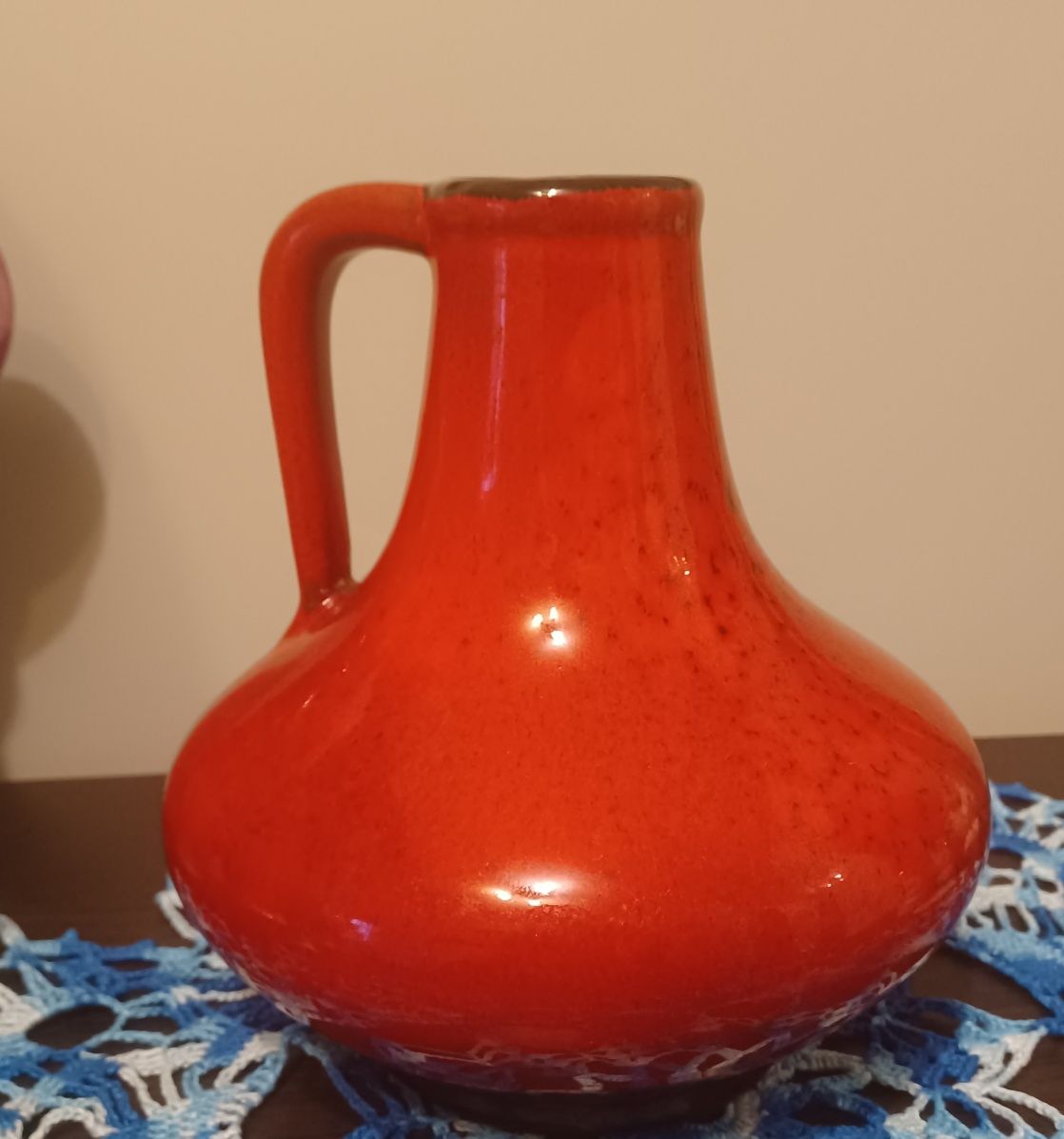 Wazon ceramiczny Midcentury Fat Lava Vase / wazonik