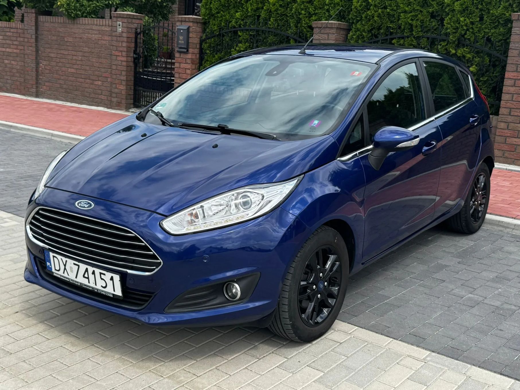 Ford Fiesta 1.0 Titanium Grzene fotele Climatronik