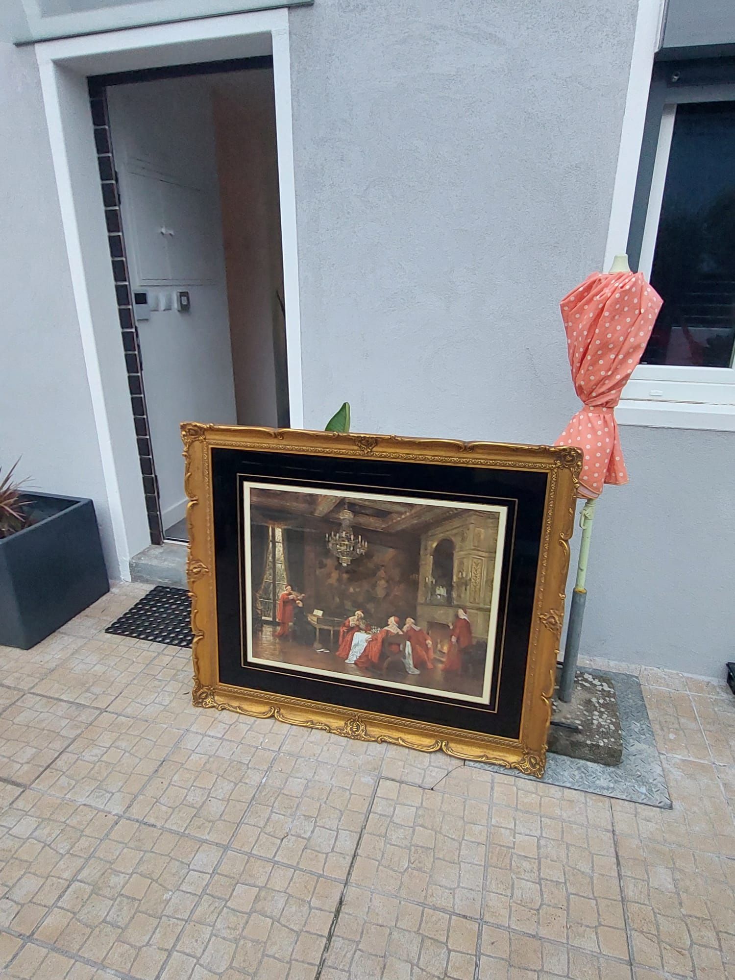 Quadro com moldura