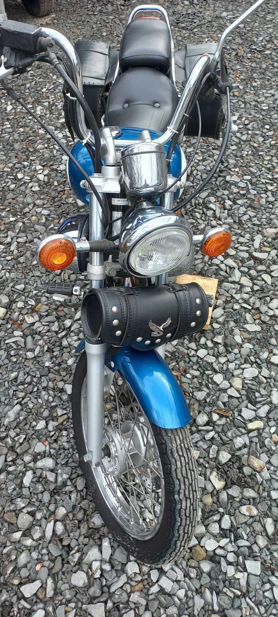 Yamaha Virago 125 ccm, 97r, 19 tyś km, sakwy, piórnik, krawat, szyba,