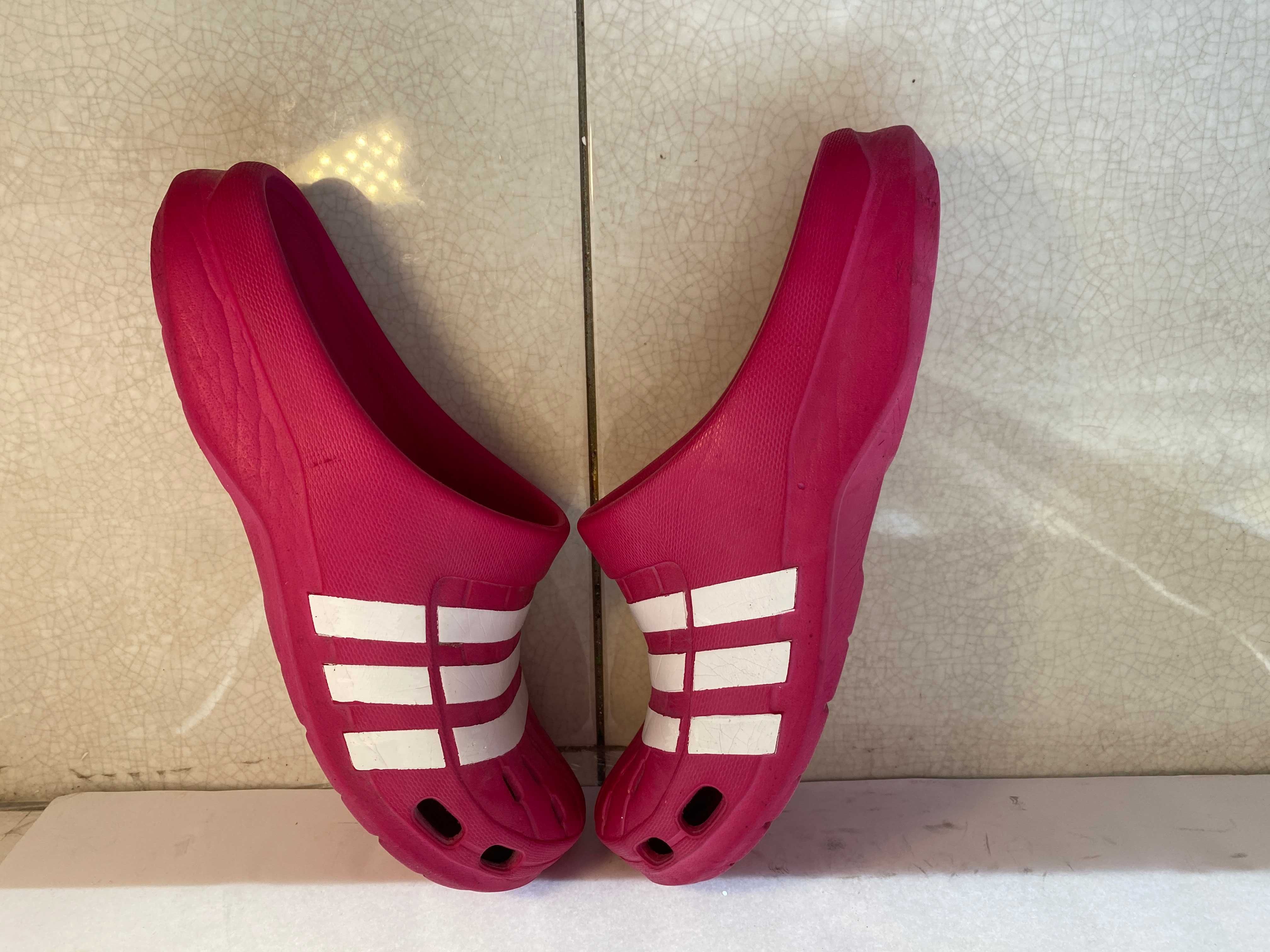 Adidas шлёпанцы 38 р 24-24,5 см оригинал крокс