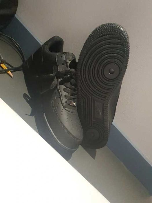 nike męskie czarne trampki, rozmiar 42